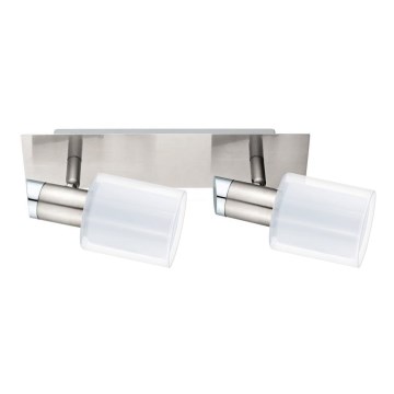 Eglo - Foco LED MY CHOICE 2xE14/4W/230V cromado mate/branco