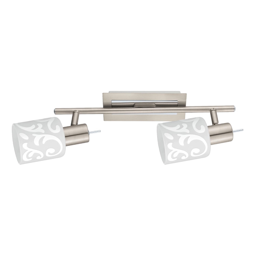 Eglo - Foco LED MY CHOICE 2xE14/4W/230V cromado mate/branco