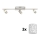 Eglo - Foco LED MY CHOICE 3xE14/40W/230V cromado mate/branco