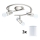 Eglo - Foco LED MY CHOICE 3xE14/4W/230V  cromado mate/branco
