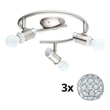 Eglo - Foco LED MY CHOICE 3xE14/4W/230V  cromado mate