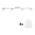 Eglo - Foco LED MY CHOICE 4xE14/4W/230V  cromado mate/branco