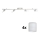 Eglo - Foco LED MY CHOICE 4xE14/4W/230V  cromado mate/branco