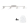 Eglo - Foco LED MY CHOICE 4xE14/4W/230V cromado mate/branco
