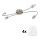 Eglo - Foco LED MY CHOICE 4xE14/4W/230V cromado mate/branco