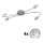 Eglo - Foco LED MY CHOICE 4xE14/4W/230V cromado mate/branco/preto