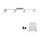 Eglo - Foco LED MY CHOICE 4xE14/4W/230V cromado mate/creme