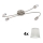 Eglo - Foco LED MY CHOICE 4xE14/4W/230V cromado mate/creme