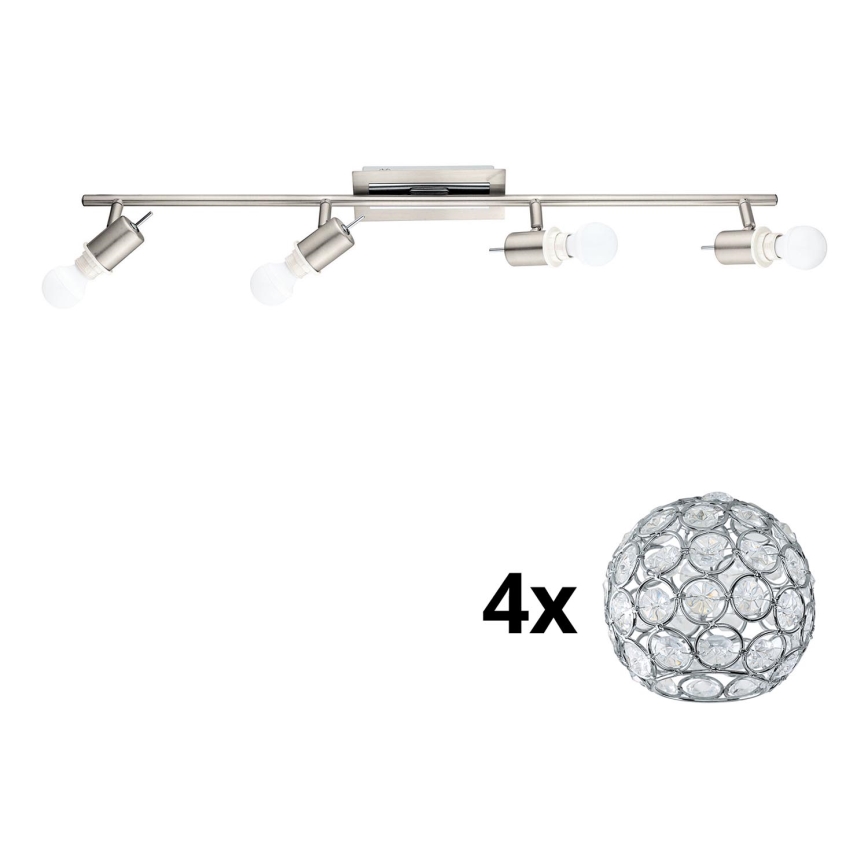 Eglo - Foco LED MY CHOICE 4xE14/4W/230V cromado mate