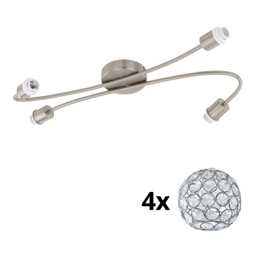 Eglo - Foco LED MY CHOICE 4xE14/4W/230V cromado mate