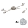 Eglo - Foco LED MY CHOICE 4xE14/4W/230V cromado mate