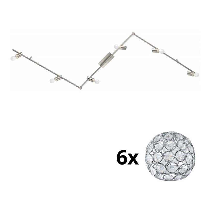 Eglo - Foco LED MY CHOICE 6xE14/4W/230V cromado mate