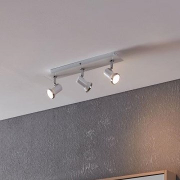 Eglo - Foco LED para casa de banho 1 3xGU10-LED/3,3W/230V IP44