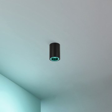 Eglo - Foco LED RGBW com regulação LED/4,9W/230V 2700-6500K preto