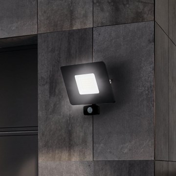 Eglo - Holofote com sensor LED LED/50W/230V IP44