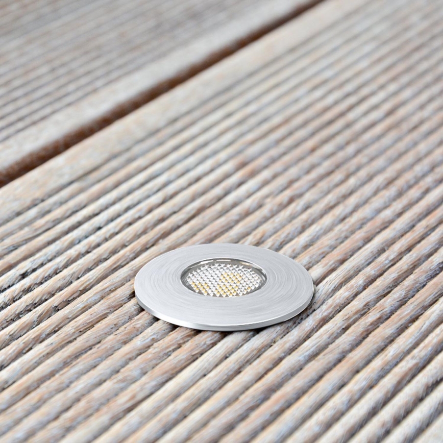 Eglo - Iluminação de entrada exterior LED TRONTO LED/1W/230V IP65