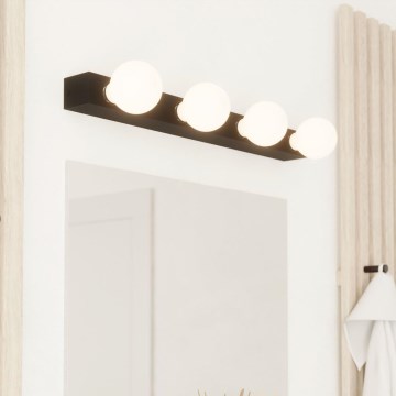 Eglo  - Iluminação de parede 4xE27/40W/230V preto