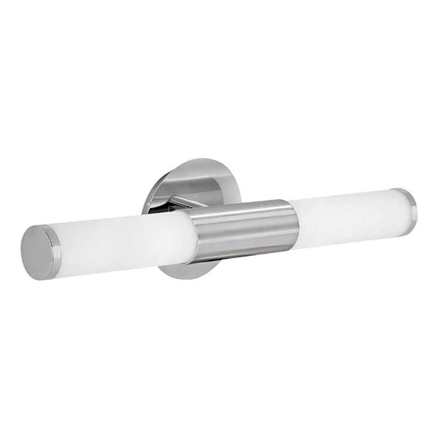 EGLO - Iluminação de parede de casa de banho 2xE14/40W vidro opalino branco IP44