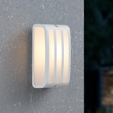 Eglo - Iluminação de parede exterior 1xE27/40W/230V branco IP54