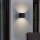 Eglo - Iluminação de parede exterior LED 2xLED/2,8W/230V IP54 preto
