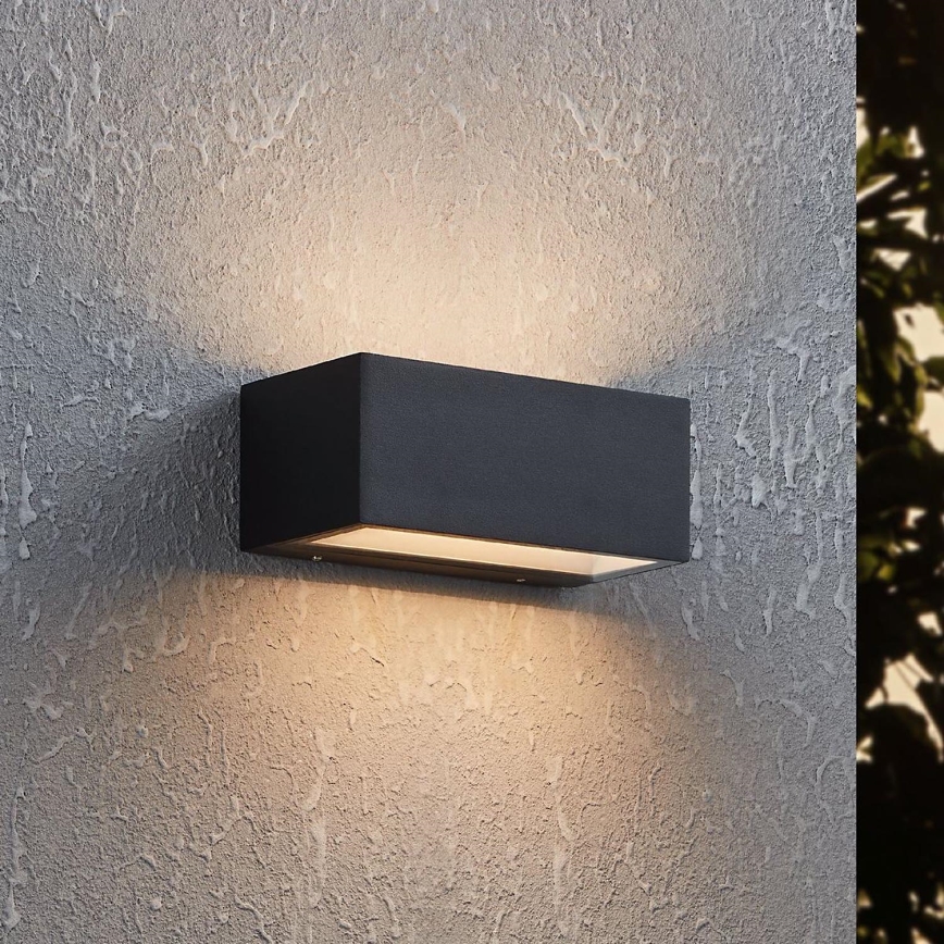 Eglo - Iluminação de parede exterior LED 2xLED/5W/230V IP65