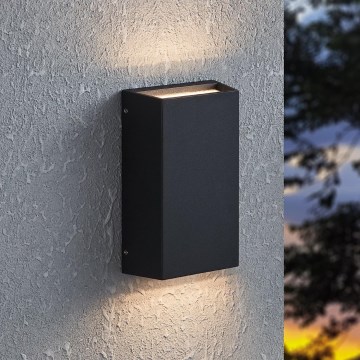 Eglo - Iluminação de parede exterior LED 2xLED/5W/230V IP65