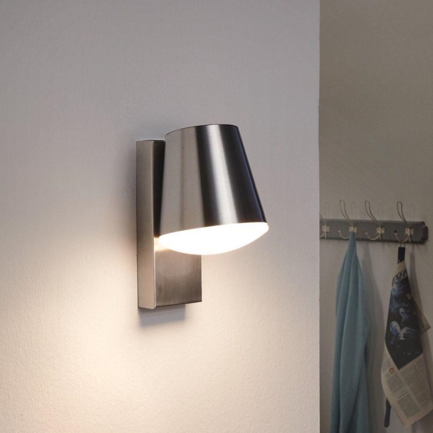 Eglo - Iluminação de parede exterior LED com regulação CALDIERO-C 1xE27/9W/230V IP44
