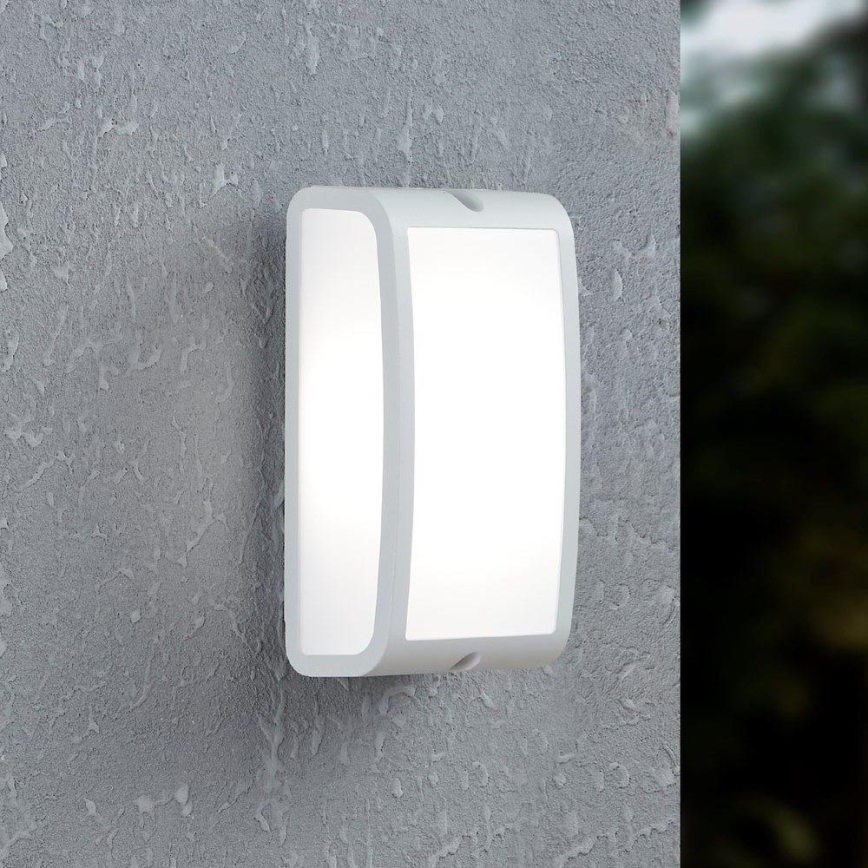 Eglo - Iluminação de parede exterior LED LED/10,5W/230V branco IP54