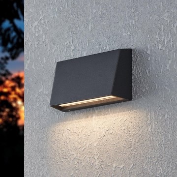 Eglo - Iluminação de parede exterior LED LED/9,5W/230V IP65