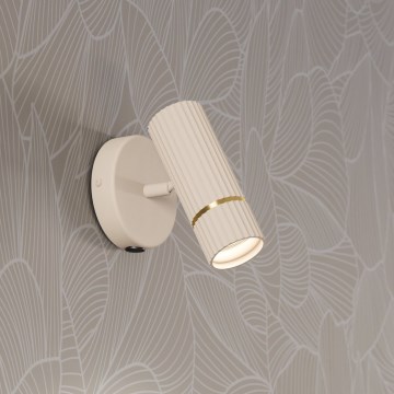 Eglo - Iluminação de parede LED 1xGU10/5W/230V 3000K bege