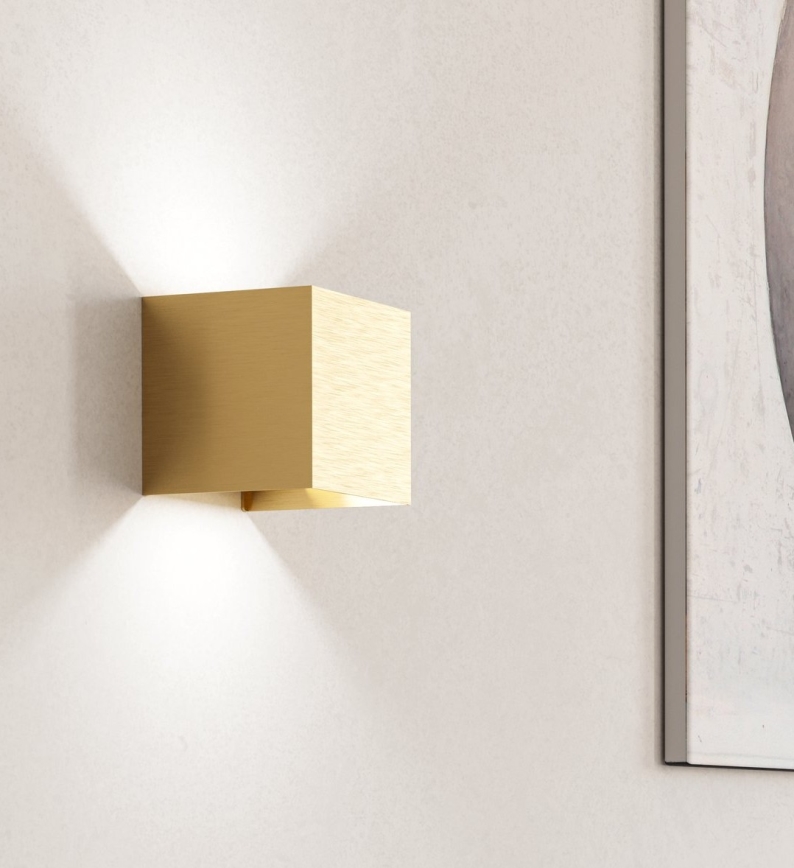 Eglo - Iluminação de parede LED 2xLED/1,5W/230V 3000K dourado