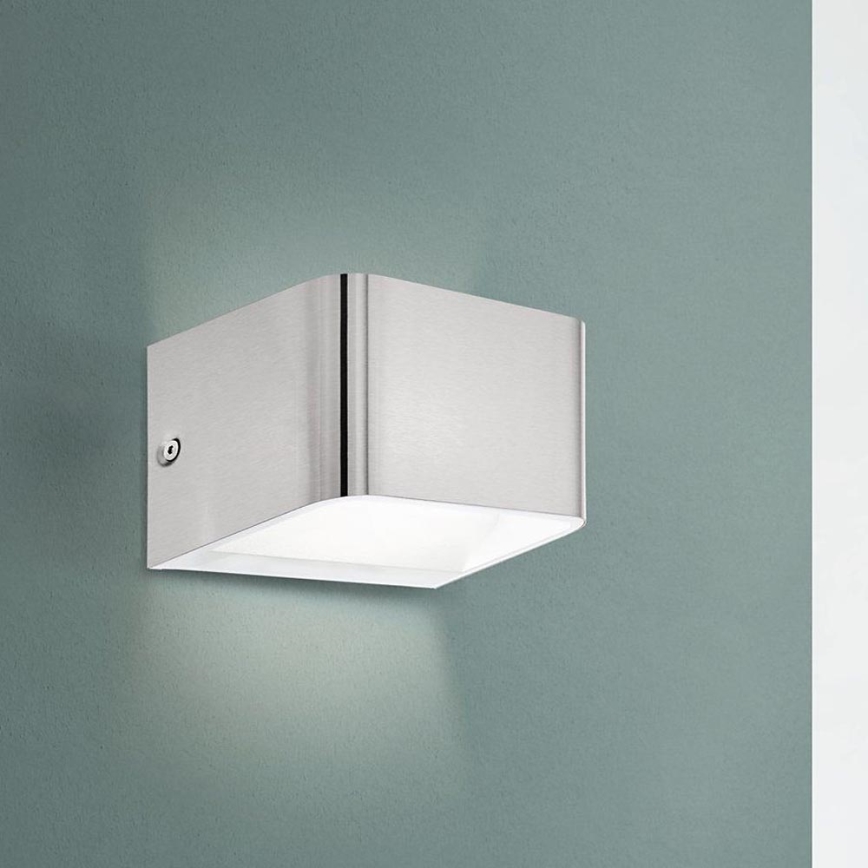 Eglo - Iluminação de parede LED LED/6W/230V 3000K cromado mate