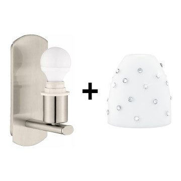 Eglo - Iluminação de parede LED MY CHOICE 1xE14/4W/230V cromado mate/branco
