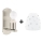 Eglo - Iluminação de parede LED MY CHOICE 1xE14/4W/230V cromado mate/branco