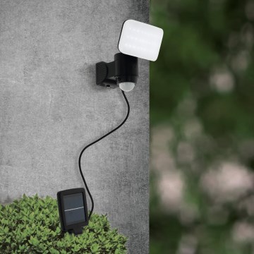 Eglo - Iluminação de parede solar LED com sensor LED/3,7V IP44