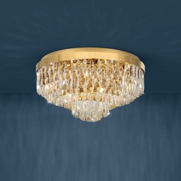 Eglo - Iluminação de teto 11xE14/40W/230V dourada