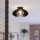 Eglo - Iluminação de teto 1xE27/40W/230V diâmetro 38 cm preto