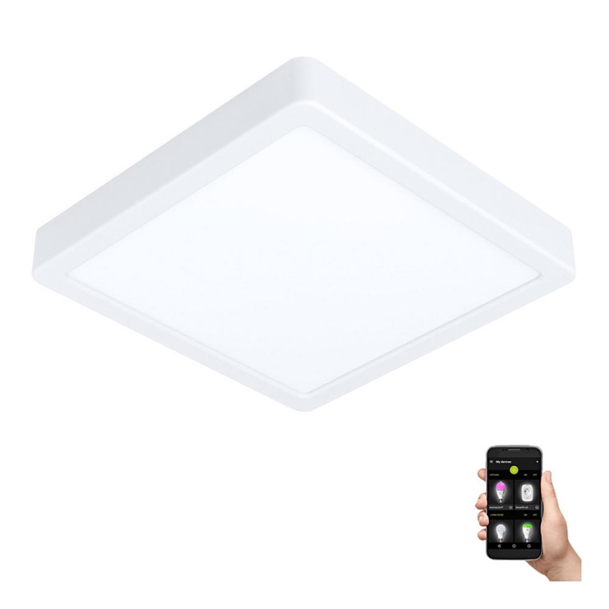 Eglo - Iluminação de teto de casa de banho LED com regulação LED/16,5W/230V 2700-6500K IP44 ZigBee