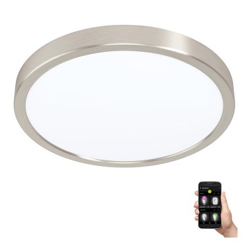 Eglo - Iluminação de teto de casa de banho LED com regulação LED/19,5W/230V 2700-6500K IP44 ZigBee