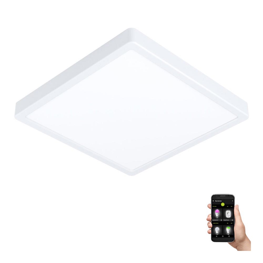 Eglo - Iluminação de teto de casa de banho LED com regulação LED/19,5W/230V 2700-6500K IP44 ZigBee