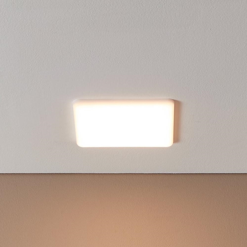 Eglo - Iluminação de teto de casa de banho LED LED/11,5W/230V 15,5x15,5 cm IP65