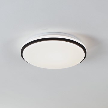 Eglo - Iluminação de teto de casa de banho LED LED/15,6W/230V IP44 preto