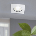 Eglo - Iluminação de teto embutida LED com regulação LED/6W/230V