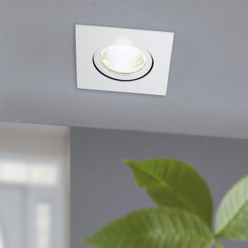 Eglo - Iluminação de teto embutida LED com regulação LED/6W/230V