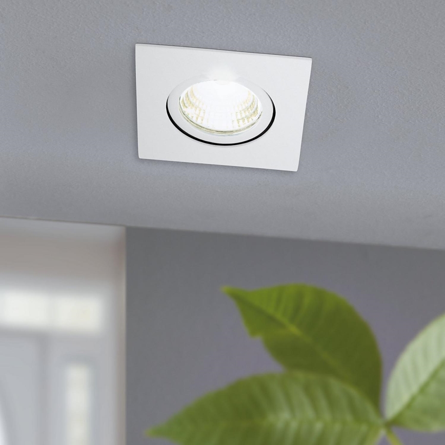 Eglo - Iluminação de teto embutida LED com regulação LED/6W/230V