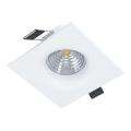 Eglo - Iluminação de teto embutida LED com regulação LED/6W/230V