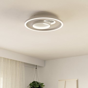 Eglo - Iluminação de teto LED 1xLED/14W/230V + 1xLED/8,5W diâmetro 38 cm branco