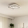 Eglo - Iluminação de teto LED 1xLED/16,2W/230V + 1xLED/9,2W 38x38 cm branco