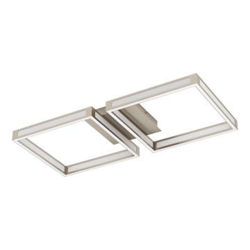 Eglo - Iluminação de teto LED 2xLED/11,2W/230V cromado mate