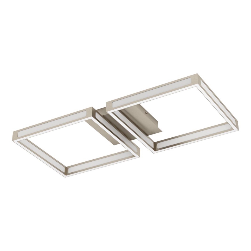 Eglo - Iluminação de teto LED 2xLED/11,2W/230V cromado mate